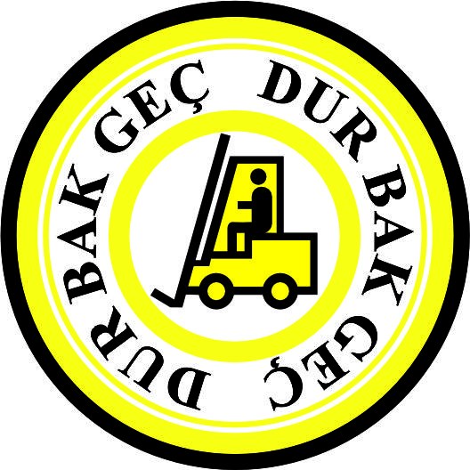 Dur bak geç yansıtma ile mesajınızı görünür kılın | LY-230 1 Sarı renkli dur bak geç forklift uyarı tasarımı - LY-230